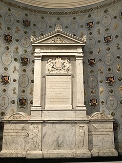 Tomb of James II and VII in the parish church of Saint-Germain-en-Laye, commissioned in 1828 by George IV when the church was rebuilt