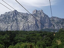 Cableway in Yalta