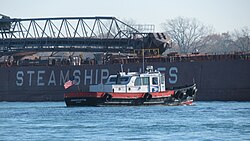 J.W. Westcott II on the Detroit River