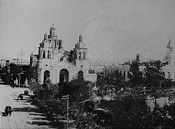 The cathedral in the 19th century