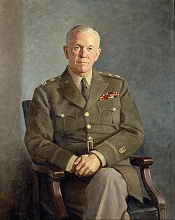 George Marshall portrait by Thomas E. Stephens (c. 1949)