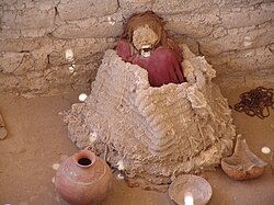 Nazca burial place