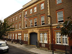 Yeomanry House in Handel Street, home of London UOTC