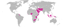 Countries with judicial corporal punishment