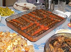 Kebab khashkhash from Aleppo