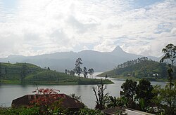 A view of Sripada from Maskeliya