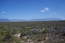 The high desert lands that make up the San Luis Valley in Southern Colorado
