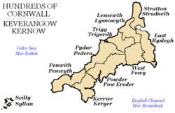 The ancient Hundreds of Cornwall
