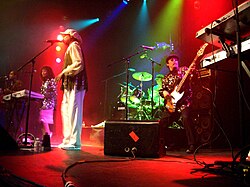 The Original Family Stone live, 2006. Jerry Martini, Rose Stone, and Cynthia Robinson