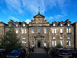 Old Surgical Hospital in Drummond Street, once part of the Royal Infirmary, today houses the university's Institute of Geography.