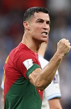 Cristiano Ronaldo is Portugal's most capped player and all-time top scorer.