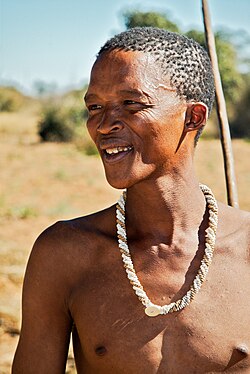 San man from Botswana.