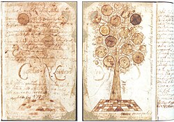 Örtaboken (Herb book), an early Linnaeus manuscript, 1725