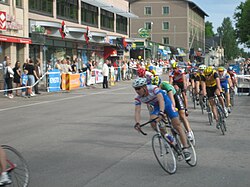 OP Grand Prix, a one-hour cycling competition in Porvoo, Finland, on 11 June 2005