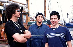 Claypool, Mantia and LaLonde in 1998