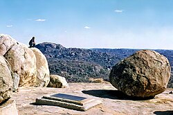 Rhodes's grave in Matopo Hills