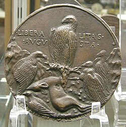 Pisanello, recto of the first medal of Alfonso V of Aragon (1449)