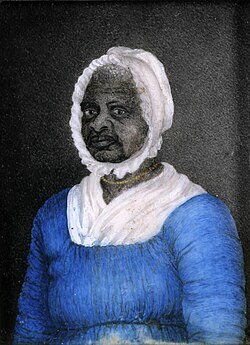 Elizabeth Freeman, one of the first slaves to file and win a freedom suit in Massachusetts.