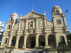 The façade of the Archdiocesan Shrine of Jesus The Way, The Truth, and The Life