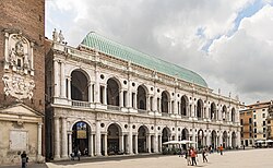 The Basilica Palladiana at Vicenza in Veneto, Italy