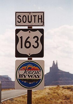 US-163 Trail of the Ancients Scenic Byway