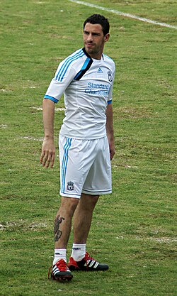 Rodríguez training with Liverpool in 2011