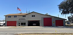 Inverness Fire Station 2 in Downtown Inverness