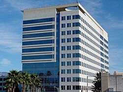 The Rosa Parks Memorial Building hosts government departments of San Bernardino County.