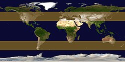 Extratropical cyclone formation areas