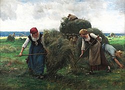 The Hay Harvesters, by Julien Dupré, c. 1880