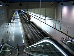 Aragó station (Line 5) Metrovalencia