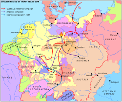Campaigns during the Swedish phase