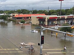 Hurricane Harvey flooding