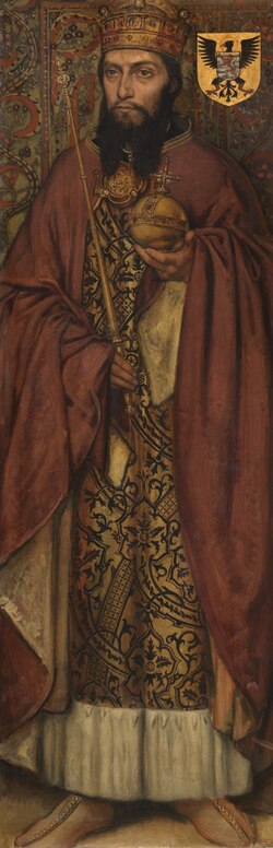 Henry I, Duke of Brabant, 1220 (1864-1869) by Belgian artist Jan August Hendrik Leys