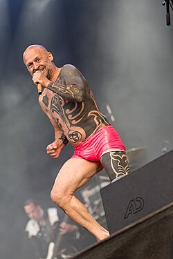 Singer Stumpen at Rockharz Open Air 2016