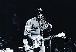 Bo Diddley's "Bo Diddley beat" is a clave-based motif.