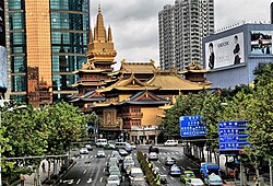 The Jing'an Temple in Shanghai, a modern Zhenyan temple revived through Japanese Shingon
