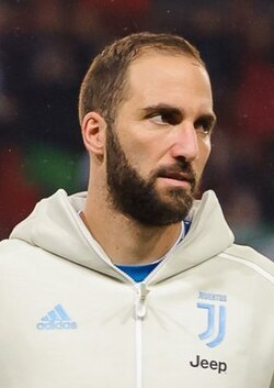 Argentine striker Gonzalo Higuaín signed with Miami in September 2020.