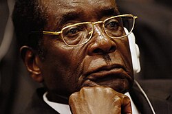 Mugabe in 2008