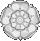 Silver rosette