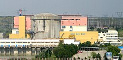 Unit 1 of the Cernavodă Nuclear Power Plant in Romania