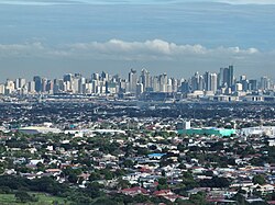Skyline of Makati, the premier financial center of the Philippines