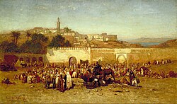 Tangier's population in 1956 included 40,000 Muslims, 31,000 Europeans and 15,000 Jews.[71]