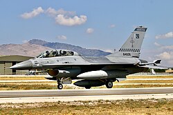 The PAF F-16BM (S. No. 84-606)