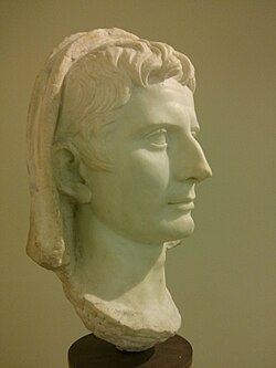 Roman bust of Augustus