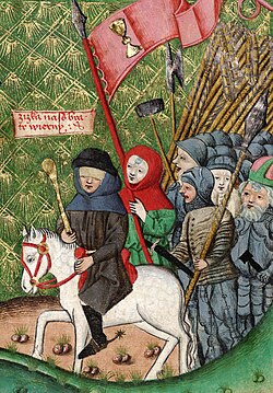 Between 1420 and 1431 the Hussite heretics defeated five anti-Hussite Crusades ordered by the Pope.