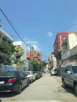 Street in Ain El helweh