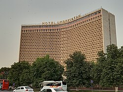 The Hotel Uzbekistan, which opened in 1974