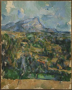 Paul Cézanne, Mont Sainte-Victoire, c. 1904-06[71]
