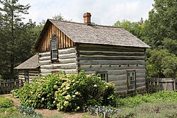 The Pederson house at Old World Wisconsin